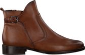 Gabor 742.1 Enkellaarsjes - Enkelboots - Dames - Cognac - Maat 37