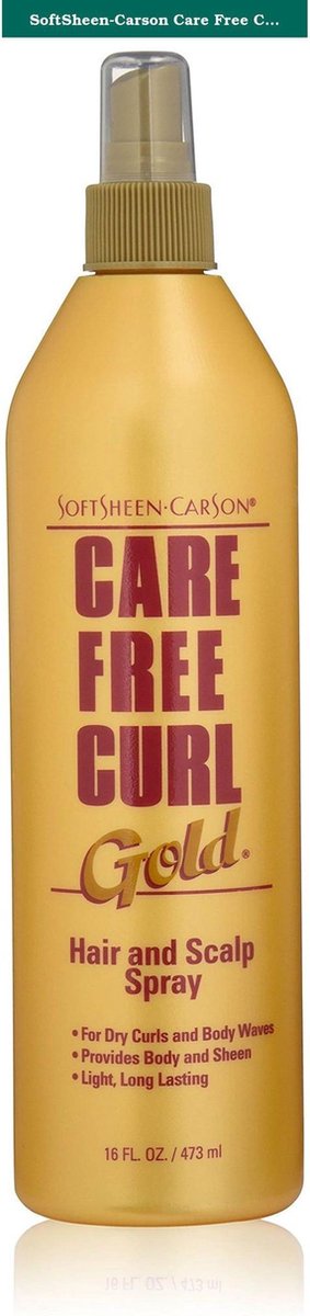 Care Free Curl Gold H/S Spray 16 oz
