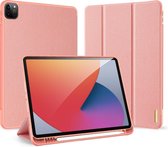 Tablet hoes geschikt voor iPad Pro 2021 (11 Inch) - Dux Ducis Domo Book Case - Roze