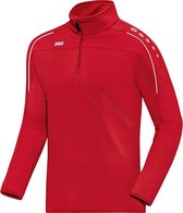 Jako - Ziptop Classico - Kids Sweater - 128 - Rood