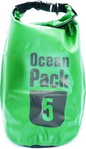 Doodadeals® | Ocean Pack 5 liter | Waterdichte zak | Dry bag | Outdoor Plunjezak | Donkergroen