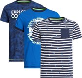 WE Fashion Jongens T-shirt met print, 3-pack