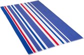 Clarysse Strandlaken Stripes Long Beach Blauw 90x150cm