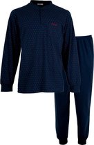 Gentlemen heren pyjama | MAAT XL | Cross knoop | marine