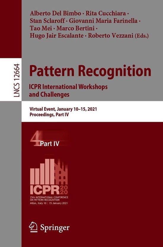 Springer Nature Proceedings Computer Science 4 - Pattern Rec ... - cover
