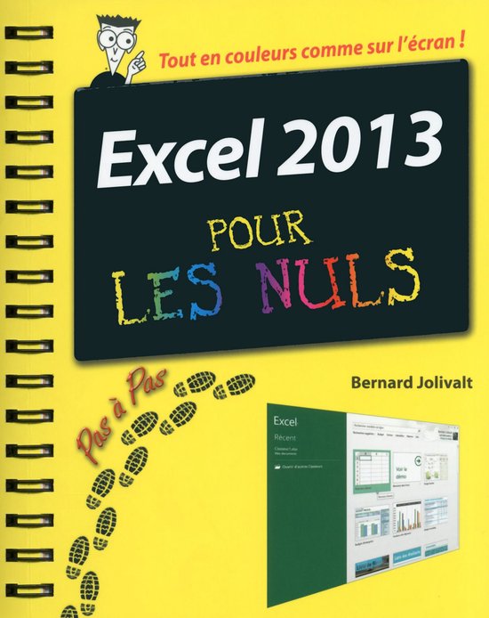 Pas à pas pour les nuls - Excel 2013 pas à pas pour les nu ... - cover
