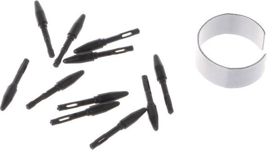 YINETTECH 10 stks Capacitieve Pen Vervanging Pen Tips Hoge Gevoeligheid Vervanging Potlood Tips Compatibel met Capacitieve Touchscreen Apparaten Wit YINETTECH 10 stks Capacitieve Pen Vervanging Pen Tips Hoge Gevoeligheid Vervanging Potlood Tips Compatibel met Capacitieve Touchscreen Apparaten Wit