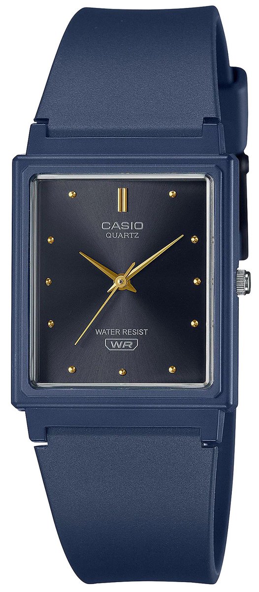 Casio Casio Collection MQ-38UC-2A1ER Horloge - Kunststof - Blauw - Ø 31.5 mm