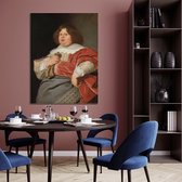 Wanddecoratie / Schilderij / Poster / Doek / Schilderstuk / Muurdecoratie / Fotokunst / Tafereel Portret van Gerard Andriesz Bicker - Bartholomeus van der Helst gedrukt op Textielposter