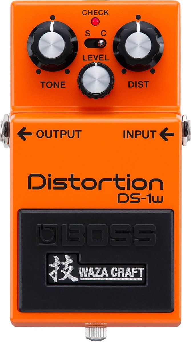 Boss DS-1W Waza Distortion – Distortion pedaal – Oranje