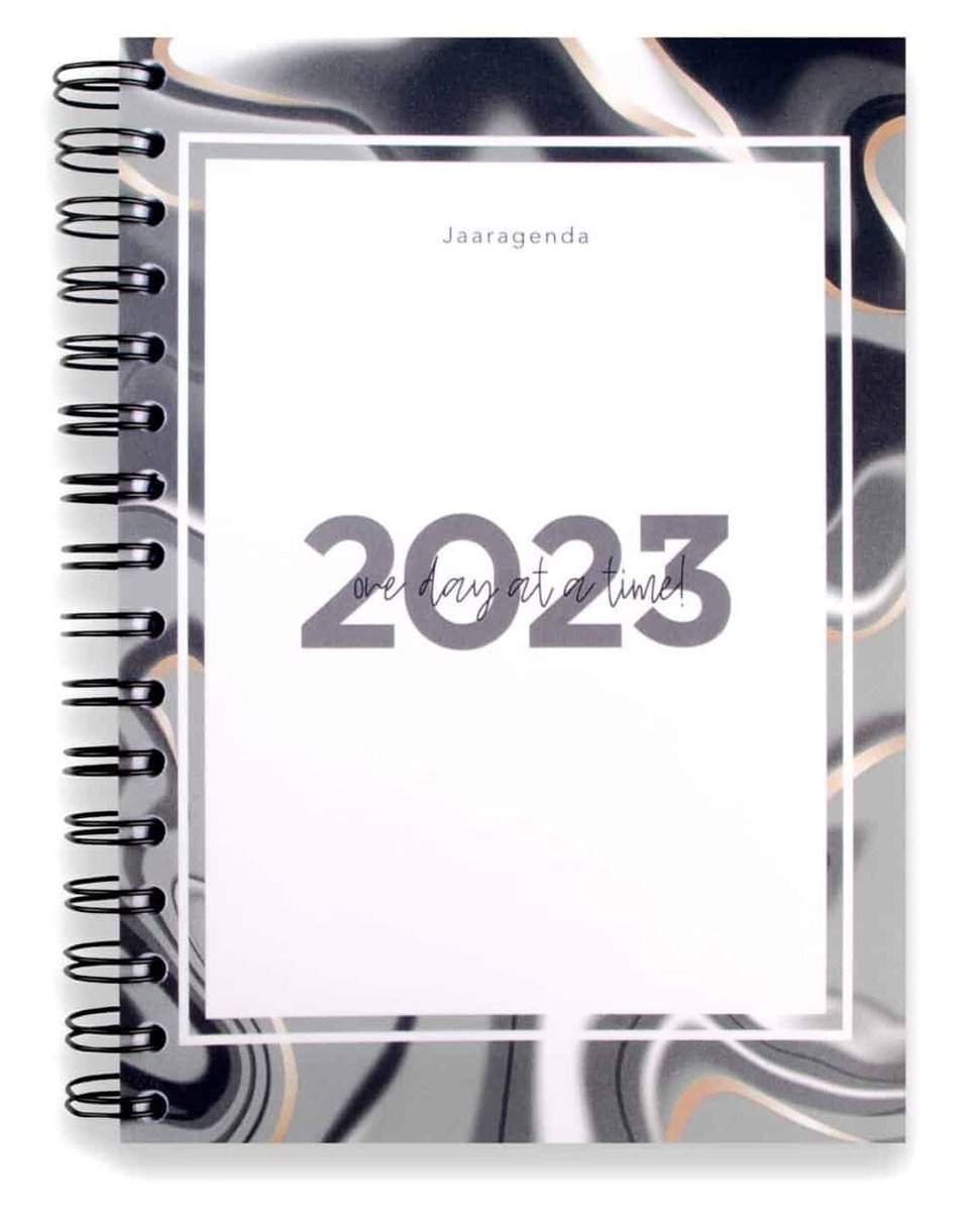 Fyllbooks Jaaragenda 2023 – Zwart