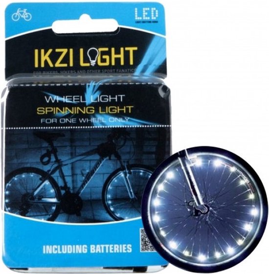 Wielverlichting IKZI voor 2 wielen - groene leds - Ikzi Light