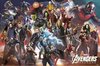 Hole in the Wall Marvel Avengers Maxi Poster-Endgame Line Up (Diversen) Nieuw