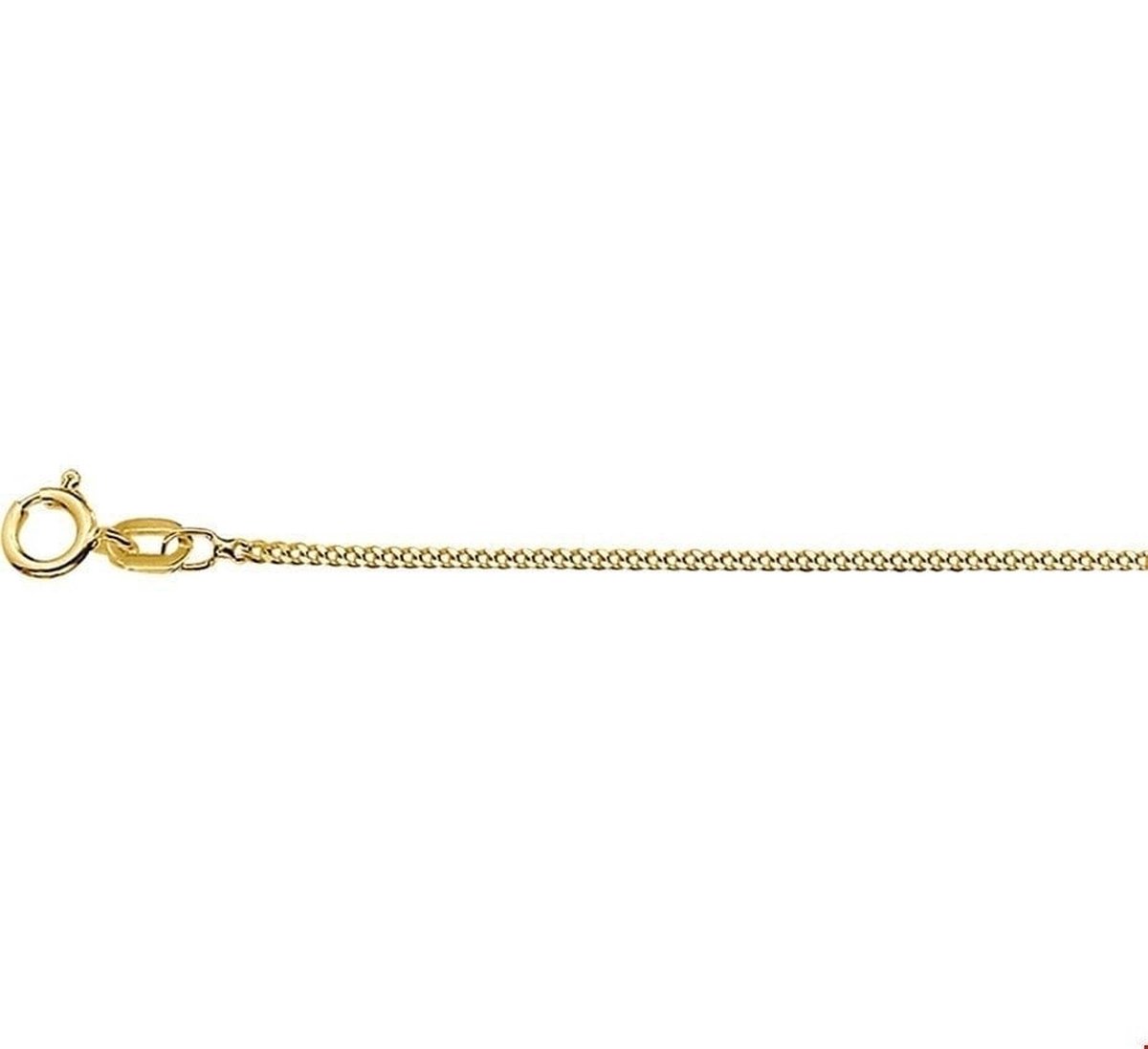 9 krt. 9K Collier gourmet 8000018 50 cm