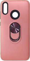 Hoesje Geschikt Voor Samsung Galaxy A10S hoesje Shockproof Armor case - back cover – TPU – Licht Roze