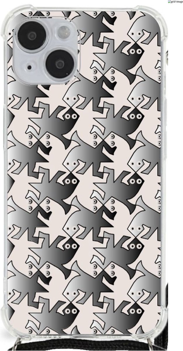 iPhone 14 Plus Case Anti-shock Salamander Grey