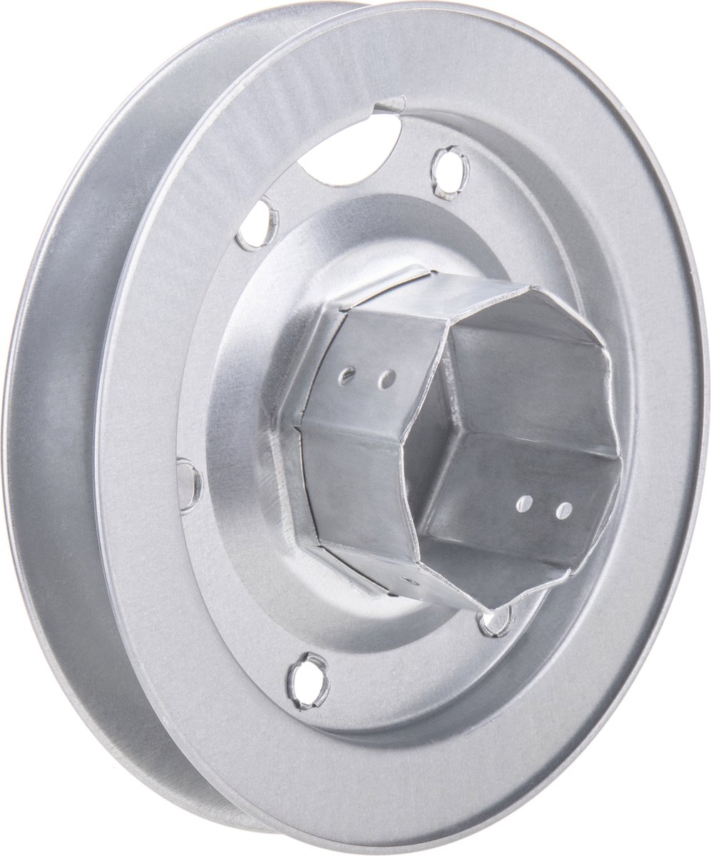PrimeMatik - Metalen katrol voor blinde as 60 mm