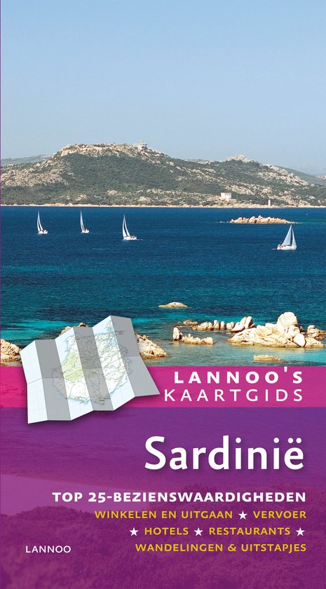 Lannoo's kaartgids - Sardinie - cover