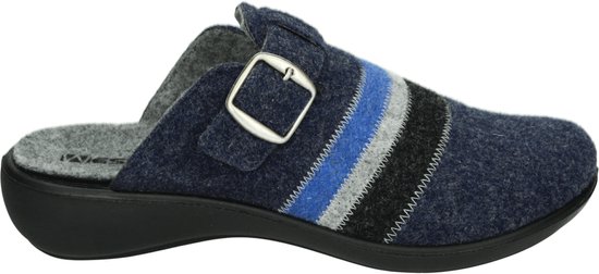 Westland KORSIKA 347 - Dames pantoffels - Kleur: Blauw - Maat: 38