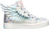 Skechers Twi-Lites 2.0 - Unicorn Wings Meisjes Sneakers - Silver/Pink - Maat 35