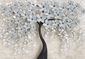 Photo Wallpaper King - Papier peint photo - Arbre avec fleurs - Fleurs - 152,5 x 104 cm