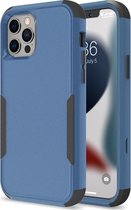 Mobigear Hoesje geschikt voor Apple iPhone 14 Pro Telefoonhoesje Hardcase | Mobigear Ultra Tough Backcover Shockproof | Schokbestendig iPhone 14 Pro Telefoonhoesje | Anti Shock Proof - Blauw