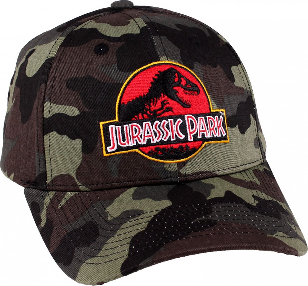Jurassic Park Cap – Camouflage logo Baseballcap