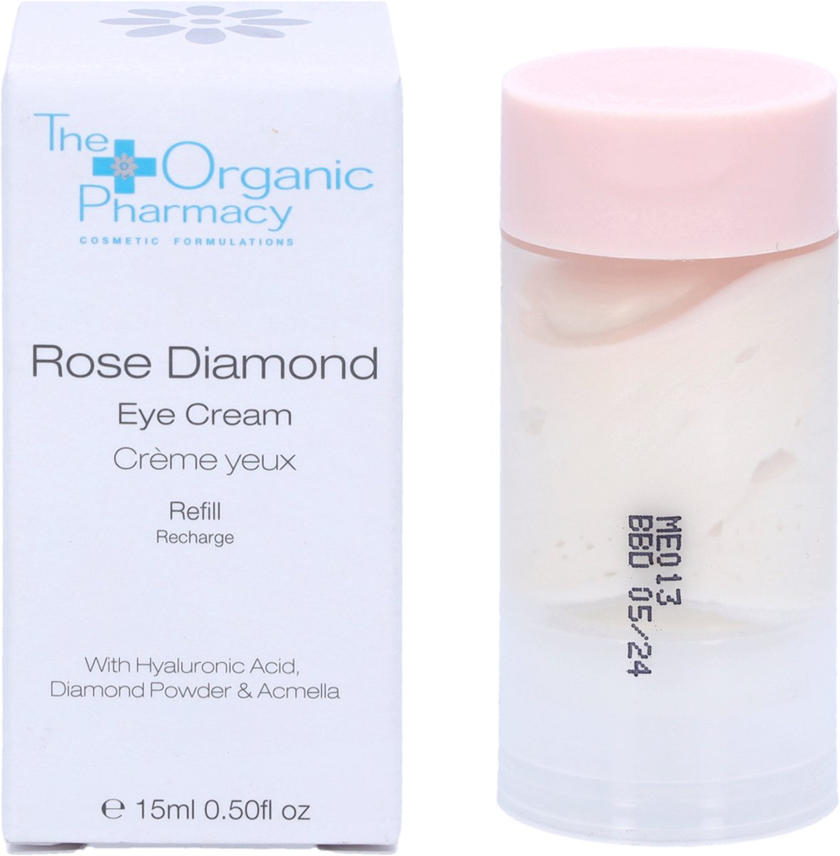 The Organic Pharmacy Rose Diamond Eye Cream - Refill
