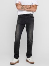ONLY & SONS ONSLOOM BLACK WASHED DCC 0447 NOOS Heren Jeans - Maat 28 X 32
