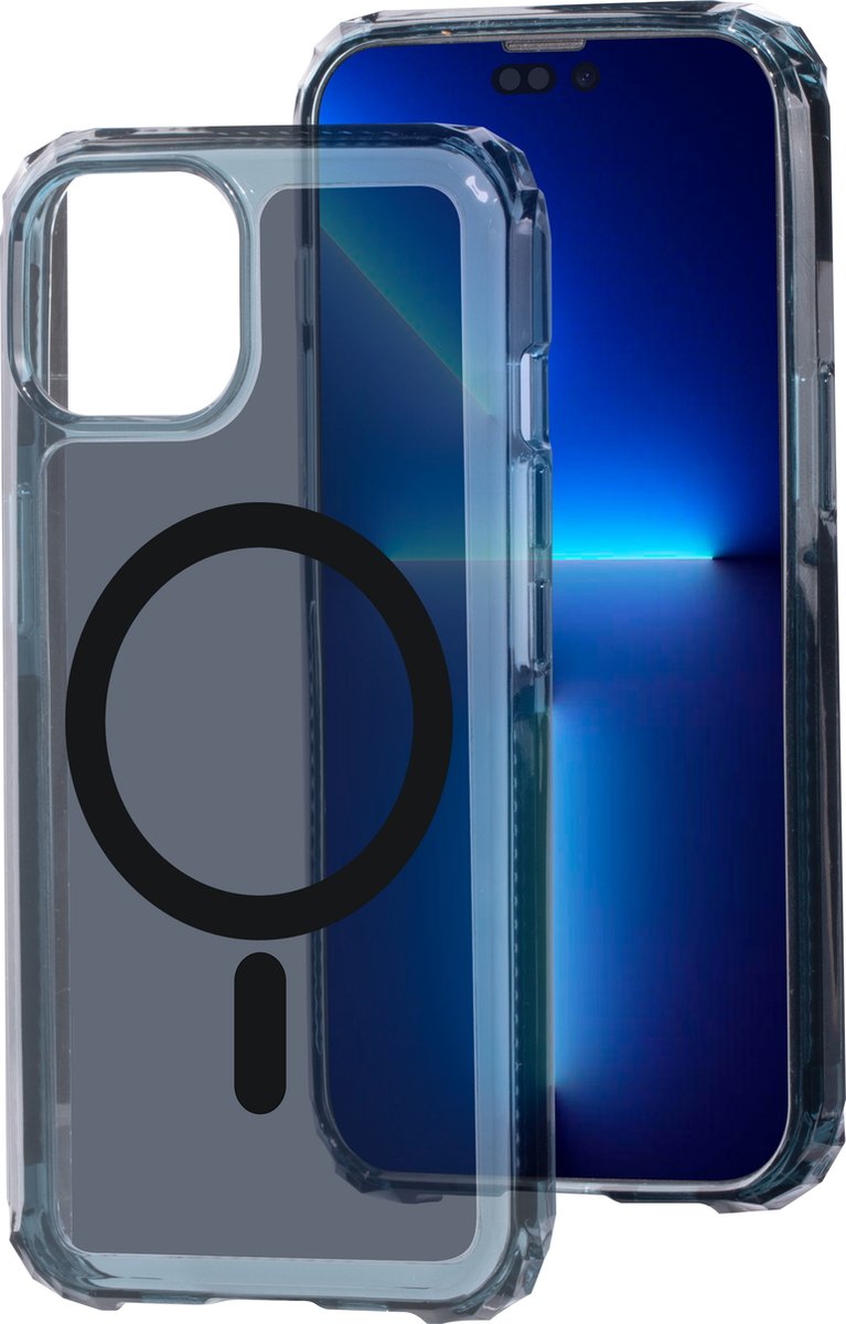 SoSkild iPhone 14 Defend Case Magnetic Ring Smokey Grey