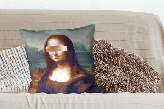 Coussins - Mona Lisa - Leonardo de Vinci - Art - 50x50 cm