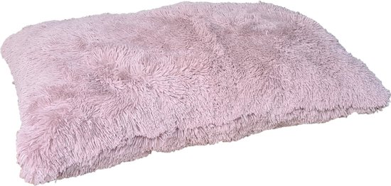 Deco4yourhome® - Teddy Hondenkussen - 100x70cm - Violet Ice - Hondenmand - Zacht Paars