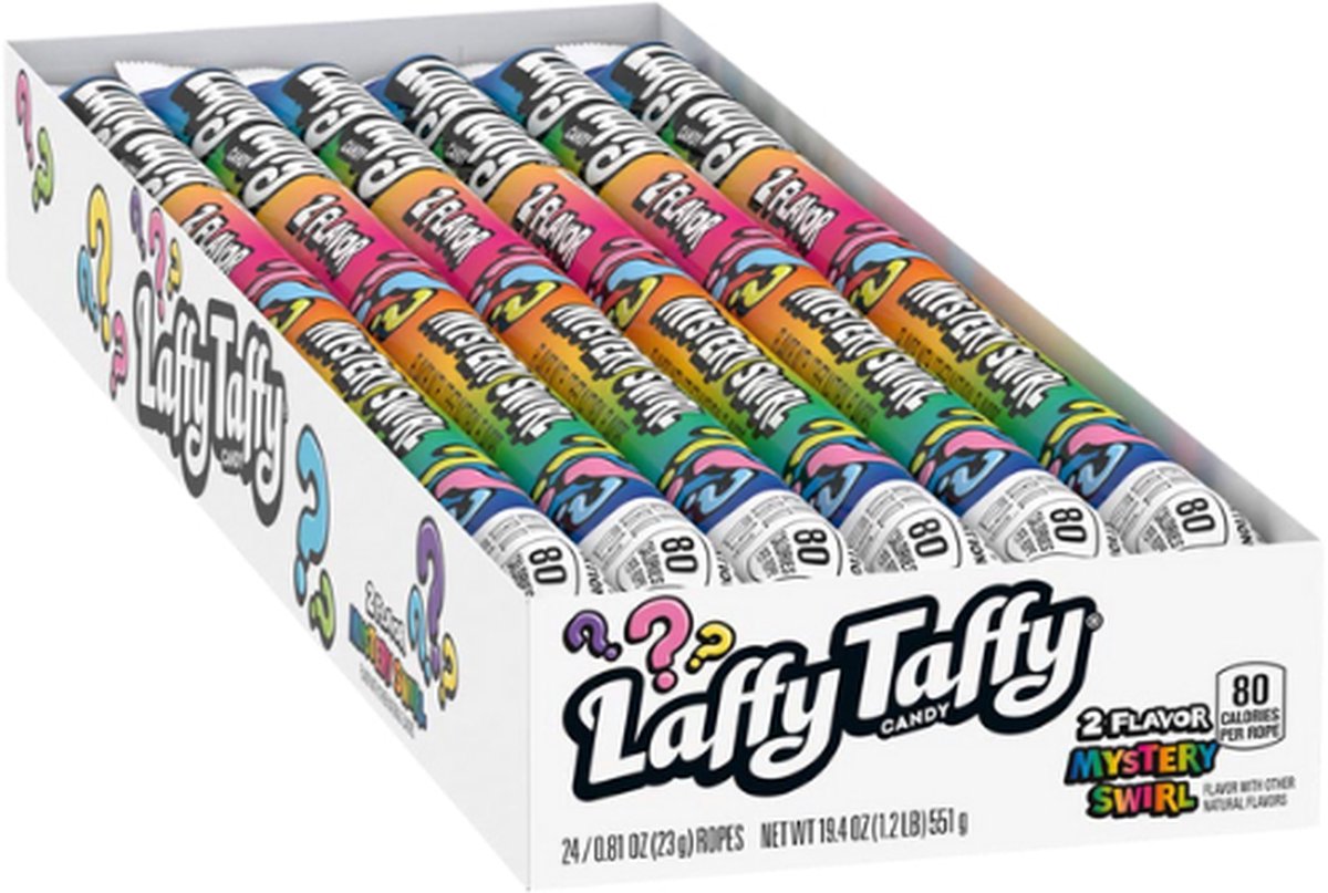 Laffy Taffy Mystery Swirl 24x23 gram 24Pack Amerikaans Snoep