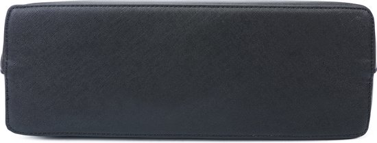 Dessous du sac cabas noir Gallantry avec logo G doré.