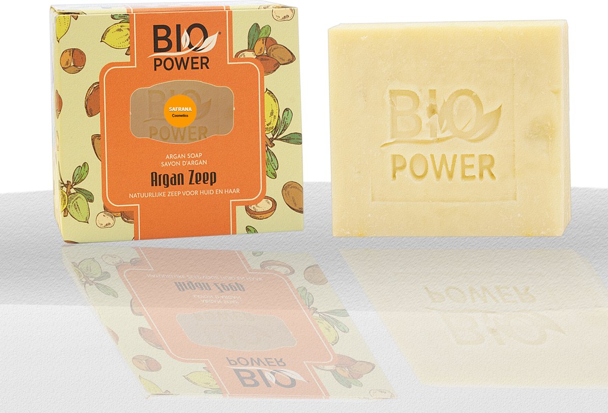 Bio Power - Argan - 100% Natuurlijke Handgemaakte Vegan zeep