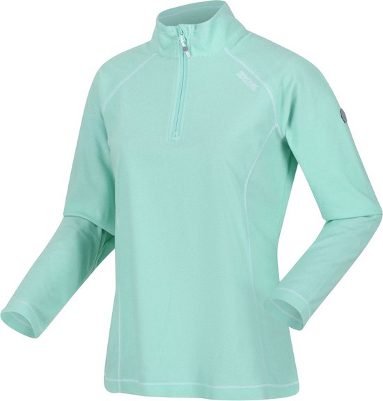 Regatta Montes Lichtgewicht Fleece Met Halve Rits - Outdoortrui - Vrouwen - Aqua