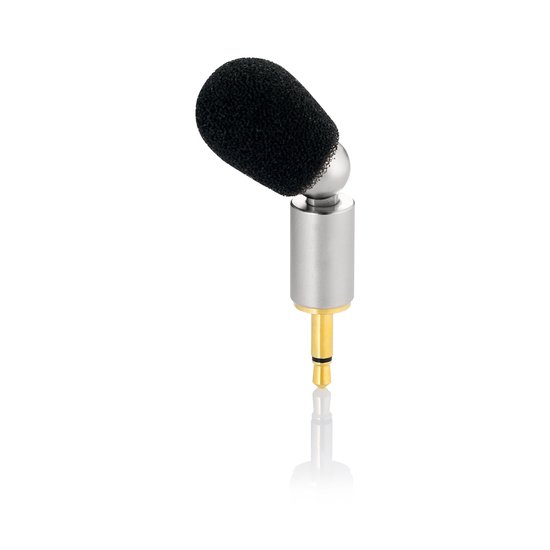 Philips LFH9171 Plug-in microfoon - Unidirectioneel - 3.5 mm Jackplug - Metalen behuizing - Windfilter - Geschikt voor Audio recorders - Philips