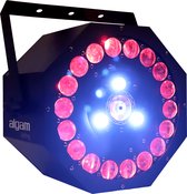 Algam Lighting - Effet lumineux - Tournesol - Eclairage de fête - Laser - Eclairage de Fête - Lampe Disco - Eclairage DJ - Effet LED - Lampe avec laser - stroboscope