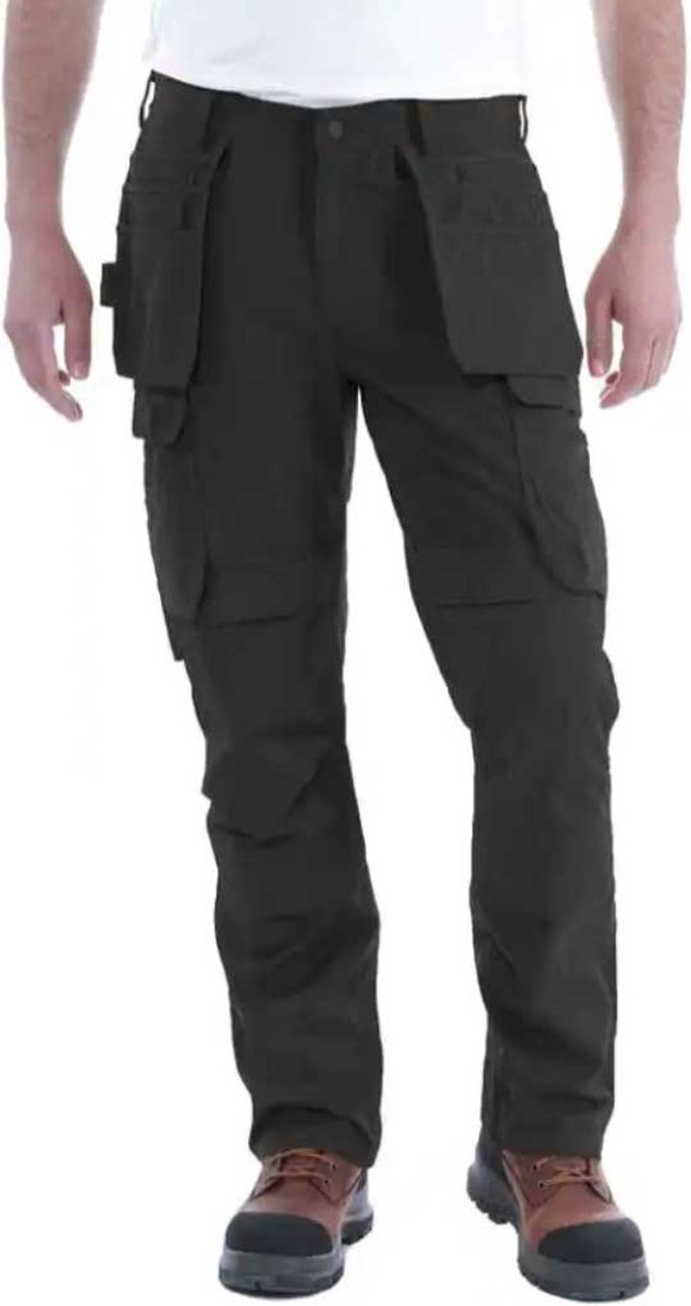 Carhartt Steel Multipocket Pant 103337-Zwart-W32/L32