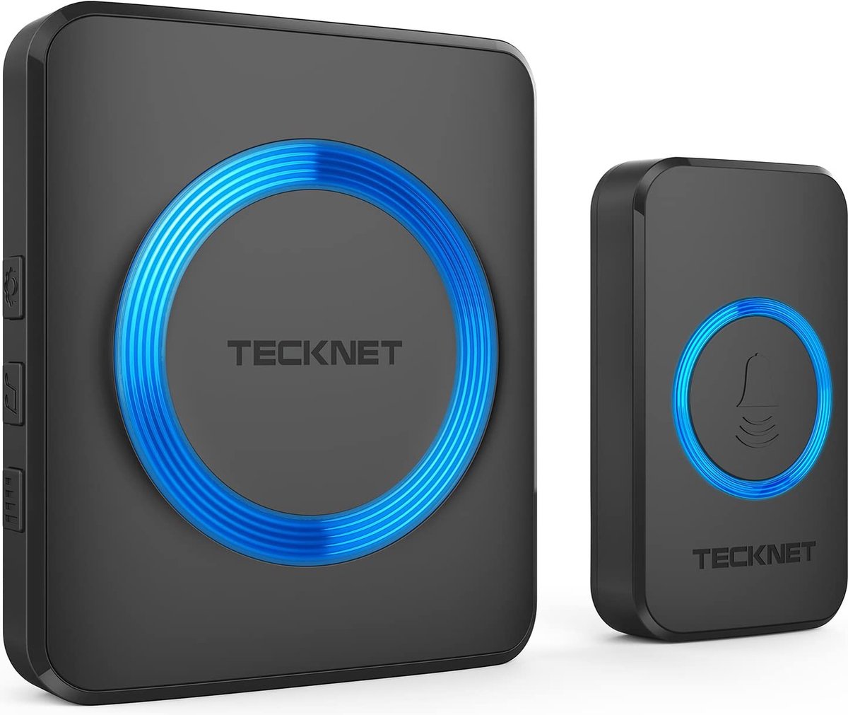Tecknet Waterproof Wireless Bell Set Wireless Doorbell
