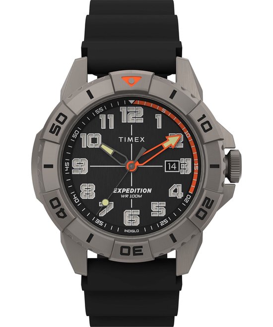 Timex Expedition North Ridge TW2V40600 Horloge Siliconen Zwart O 42 mm bol