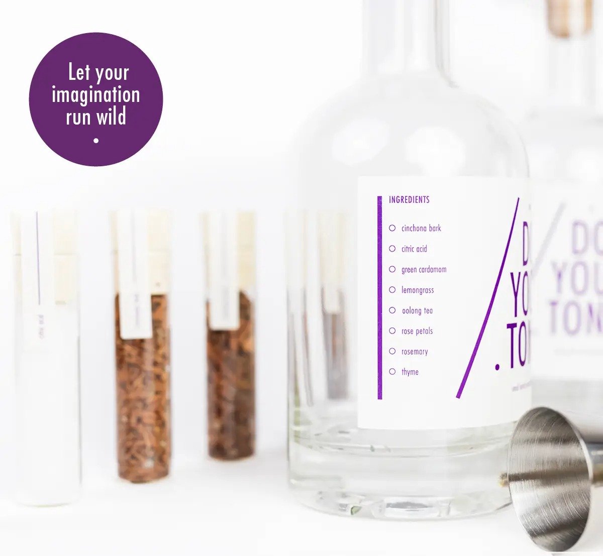 DO YOUR TONIC Tonic Water Set om zelf te maken Gin Tonic Sirup