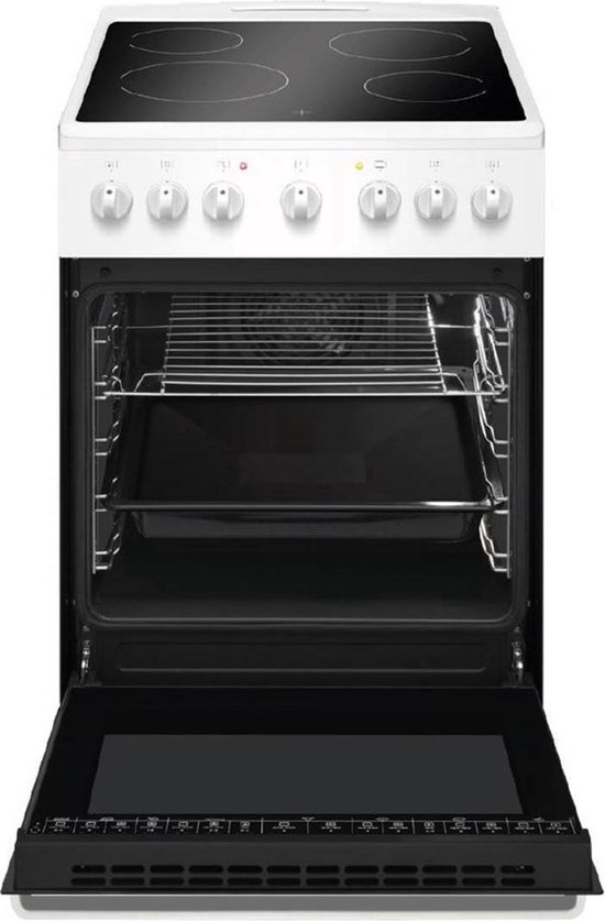 Amica ACV603B-Cuisinière vitrocéramique 50 cm avec câble monophasé connecté