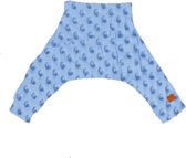 Spreidbroek minky baby blauw