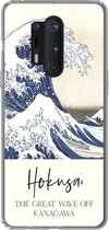 Geschikt voor OnePlus 8 Pro hoesje - De grote golf van Kanagawa - Katsushika Hokusai - Siliconen Telefoonhoesje