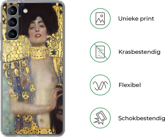 Coque Samsung Galaxy S21 - Judith - Gustav Klimt - Siliconen