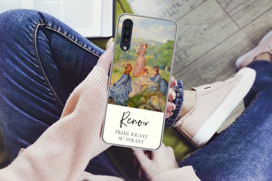 Coque Samsung Galaxy A30s - Peinture - Renoir - Impressionnisme - Siliconen - Sinterklaas - Noël - Cadeaux - Chaussures Cadeaux