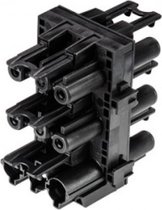 Bachmann installatiestekker splitter - Wieland GST18® - 1 > 5 / zwart
