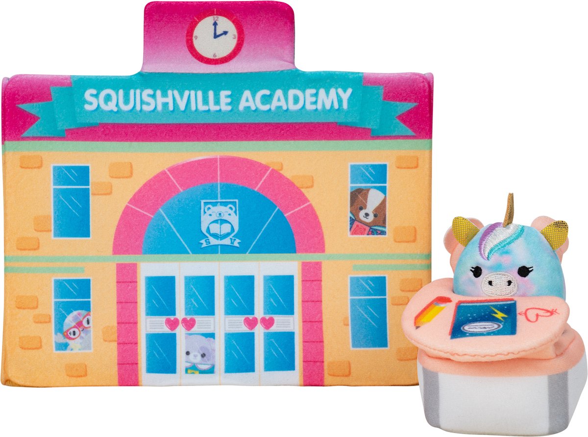Squishville Academy Deluxe Play Scene (Squishville by Squishmallows)