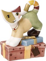 Goebel - Rosina Wachtmeister | Decoratief beeld / figuur Aspettando il Natale | Porselein - 12cm - kerst